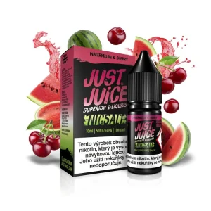 Just Juice Salt Watermelon & Cherry (Vodní meloun & třešeň) 10ml 20mg