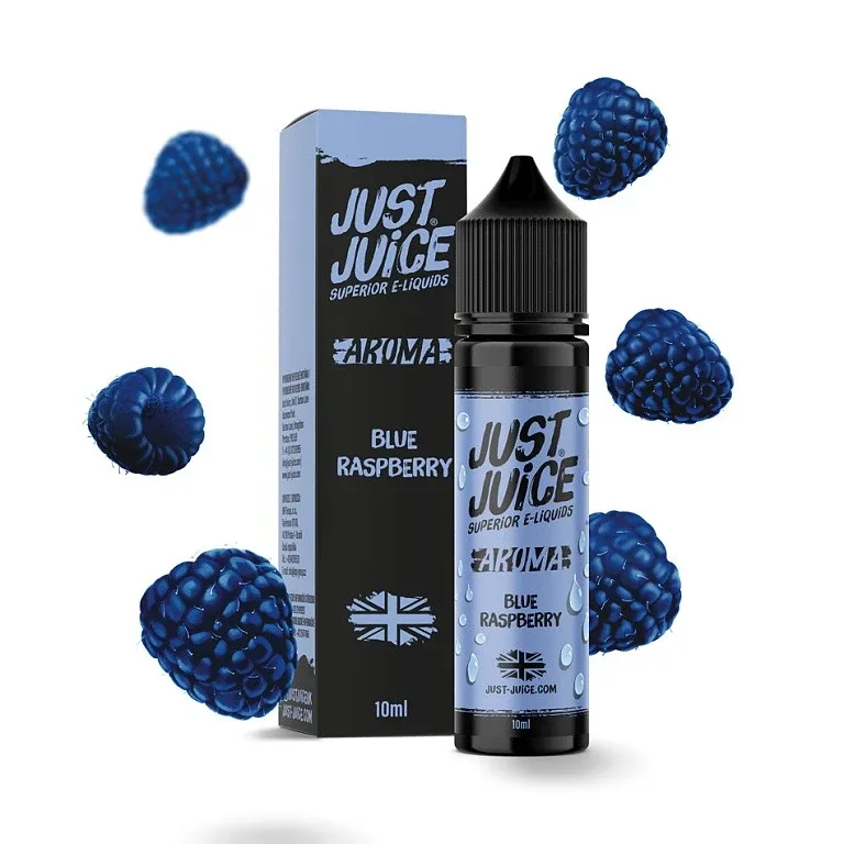Just Juice - Shake & Vape - Blue Raspberry - 10ml Modrá malina