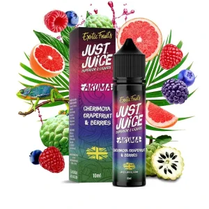 Just Juice - Shake & Vape - Cherimoya Grapefruit & Berries - 10ml Cherimoya, grapefruit a bobule
