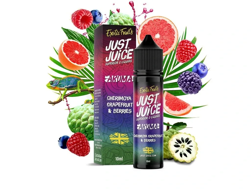 Just Juice - Shake & Vape - Cherimoya Grapefruit & Berries