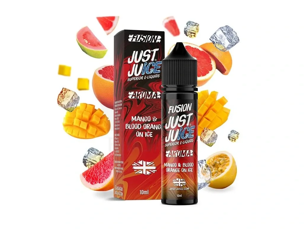 Just Juice - Shake & Vape - Fusion Mango & Blood Orange on ICE
