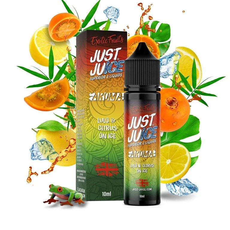 Just Juice - Shake & Vape - Lulo & Citrus - 10ml Tropické lulo & citron