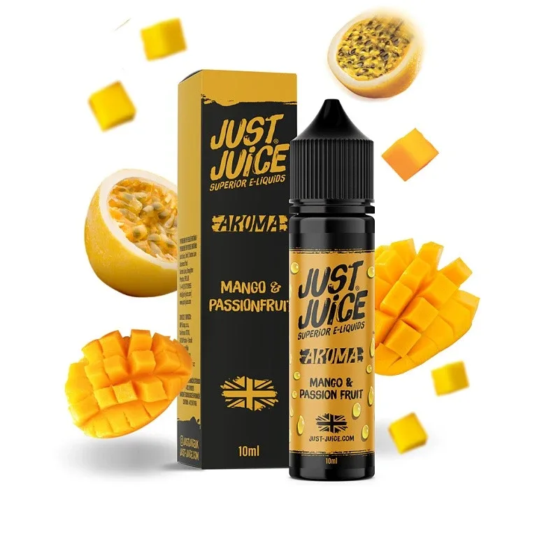 Just Juice - Shake & Vape - Mango & Passion Fruit - 10ml Mango & marakuja