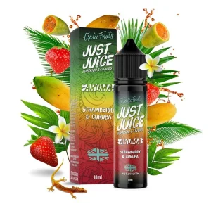 Just Juice - Shake & Vape - Strawberry & Curuba - 10ml Jahoda & curuba