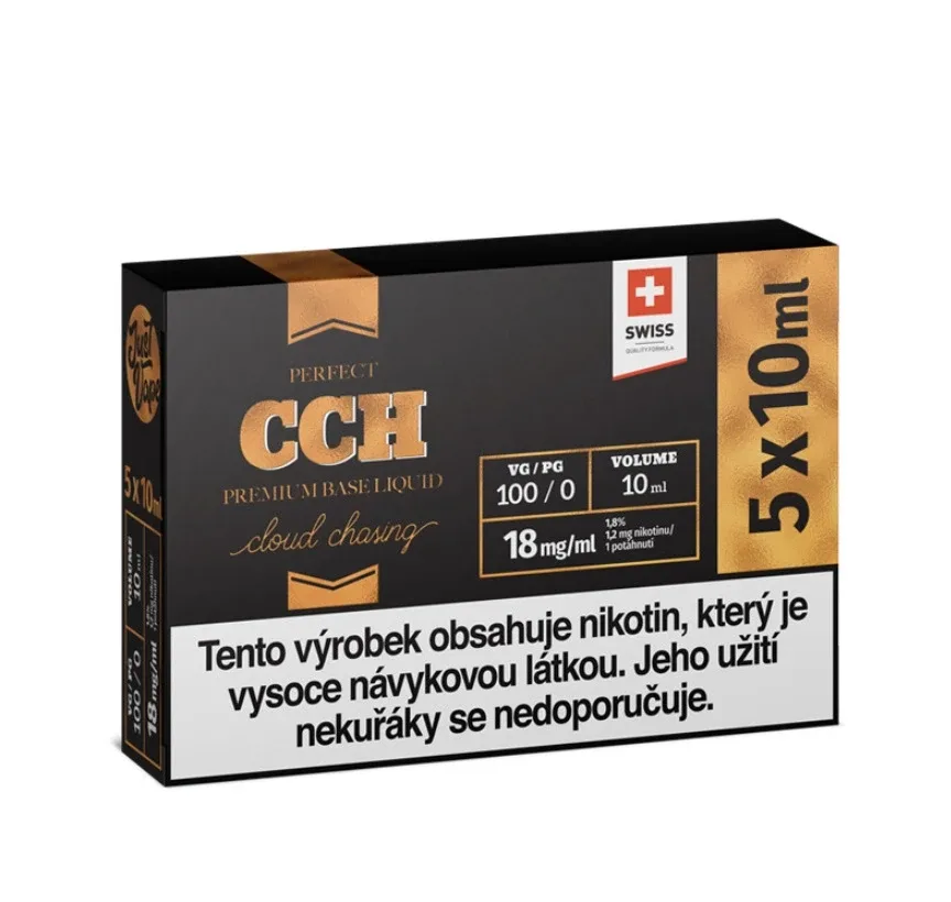 JustVape Booster CCH (100VG) 5x10ml 18mg