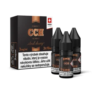JustVape CCH NicShot 100VG 0PG 3x10ml 3mg Nikotinová báze