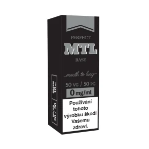 JustVape MTL beznikotinová báze (50VG/50PG) 10ml 0mg