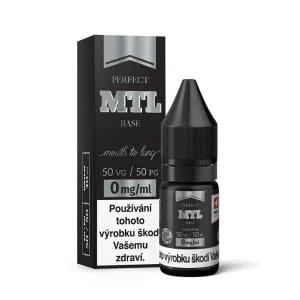 JustVape MTL beznikotinová báze 50VG 50PG 10ml