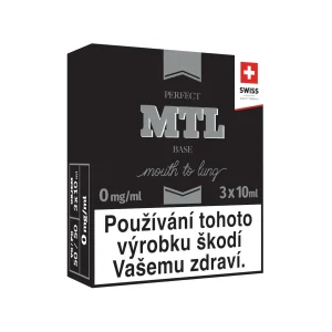 JustVape MTL beznikotinová báze (50VG/50PG) 3x10ml 0mg