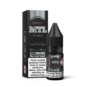JustVape MTL NicShot 50VG 50PG 10ml 12mg Booster báze