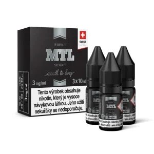 JustVape MTL NicShot 50VG 50PG 3x10ml 3mg Nikotinová báze