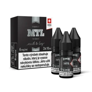 JustVape MTL NicShot 50VG 50PG 3x10ml 6mg Booster báze