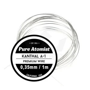 Kanthalový odporový drát 0,35mm 1m