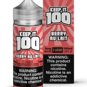 Keep It 100 Berry Au Lait 3MG