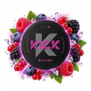 KICK Berry Mix 16mg Nikotinové sáčky