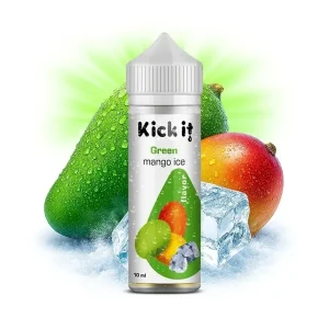 Kickit Green Mango ICE 10ml Mango, Chladivá složka (ICE)