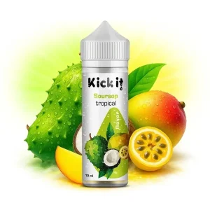 Kickit Soursop Tropical 10ml Ananas, Jahoda, Kokos, Mango