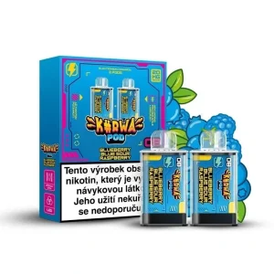 Kurwa Pod - Kapsle 2ks - Blueberry Blue Sour Raspberry
