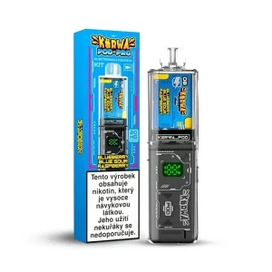 Kurwa Pod Pro Kit Blueberry Blue Sour Raspberry Borůvka, Malina