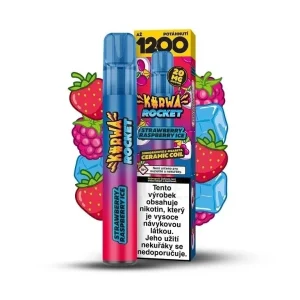 Kurwa Rocket - Strawberry Raspberry ICE