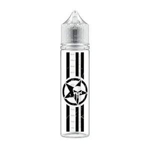 Láhvička s ryskou 60ml čirá Skull Star