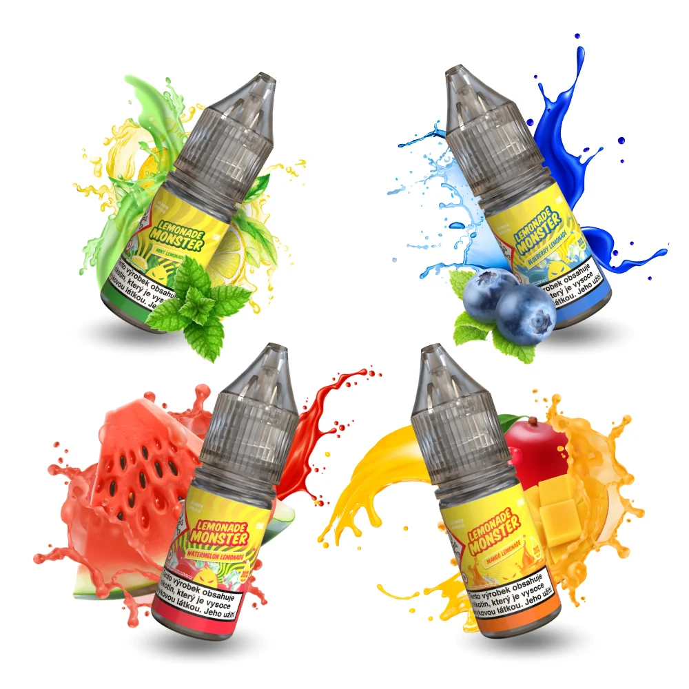 Lemonade Monster 10ml – Nic. salt náplň pro e-cigarety