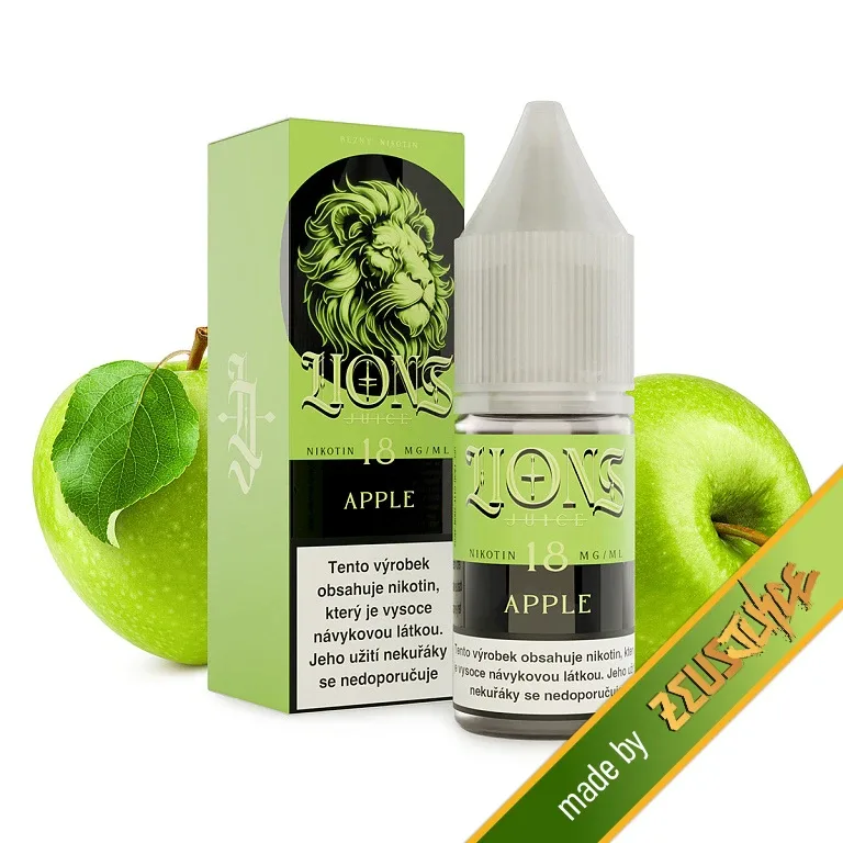 Lions Juice - Apple - 18mg Jablko