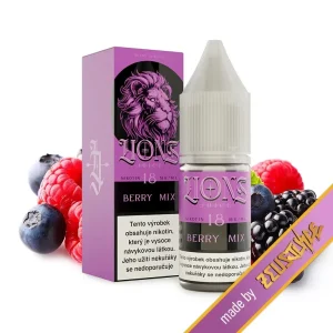 Lions Juice - Berry Mix - 6mg Malina, Borůvka, Ostružina