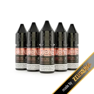 Lions Juice Booster Shot 50/50 5x10ml 6mg Booster báze s klasikým nikotinem