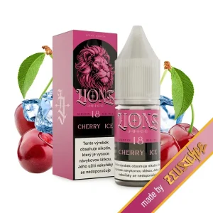 Lions Juice - Cherry ICE - 12mg Třešeň, Chladivá složka (ICE)