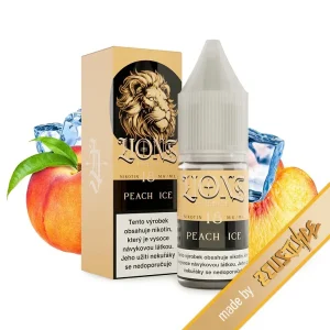 Lions Juice - Peach ICE - 6mg Broskev, Chladivá složka (ICE)