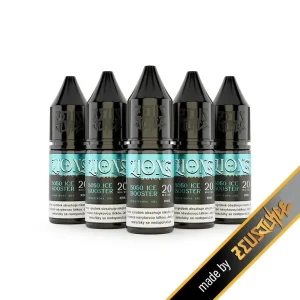 Lions Juice Salt Booster Shot ICE 50/50 5x10ml 20mg Chladivá salt-nikotinová Booster báze