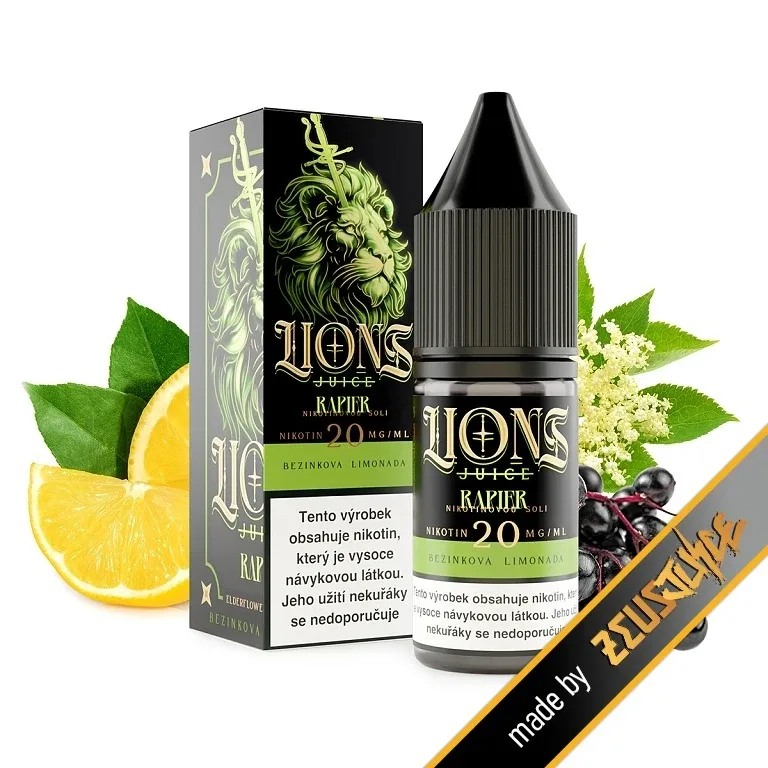 Lions Juice Salt - Rapier - 20mg Bezinka