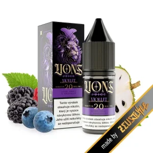 Lions Juice Salt - Viollet - 10mg Malina, Ostružina, Borůvka, Graviola