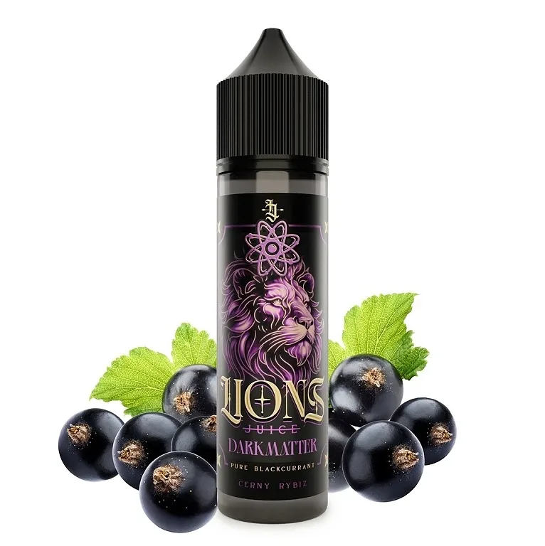 Lions Juice - S&V - Darkmatter (Černý rybíz) - 10ml Černý rybíz