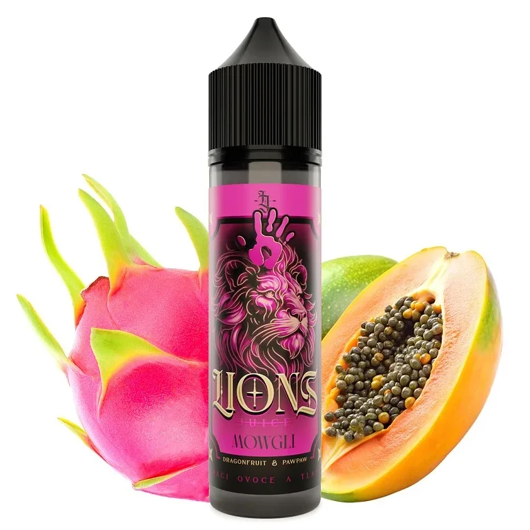 Lions Juice - S&V - Mowgli - 10ml Dračí ovoce s maďalem