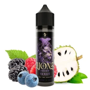 Lions Juice - S&V - Viollet (Lesní ovoce s Graviolou) - 10ml Malina, Ostružina, Borůvka, Graviola