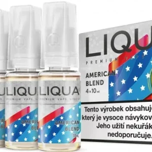 Liqua 4x10ml American Blend 6mg
