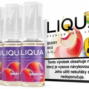 Liqua 4x10ml Berry Mix 6mg