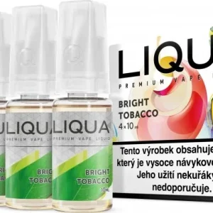 Liqua 4x10ml Bright Tobacco 3mg