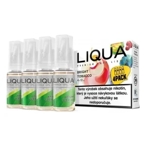 Liqua 4x10ml Bright Tobacco 6mg