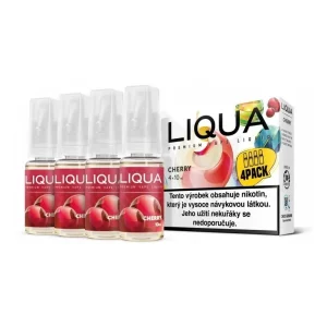 Liqua 4x10ml Cherry 12mg