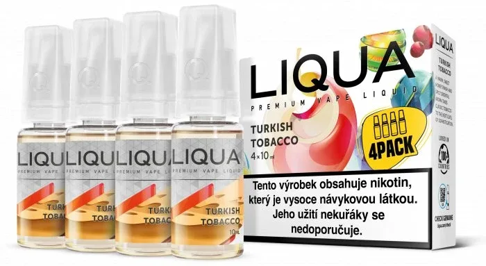 Liqua 4x10ml Turkish Tobacco 3mg - PO EXPIRACI