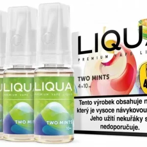Liqua 4x10ml Two Mints 6mg