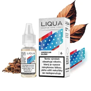 LIQUA American Blend (Americká tabáková směs) 10ml 12mg