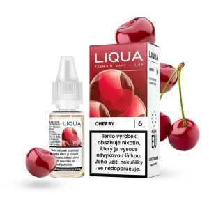 LIQUA Cherry (Třešeň) 10ml 12mg