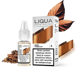 LIQUA Dark Tobacco (Sušený tabák Burley) 10ml 3mg