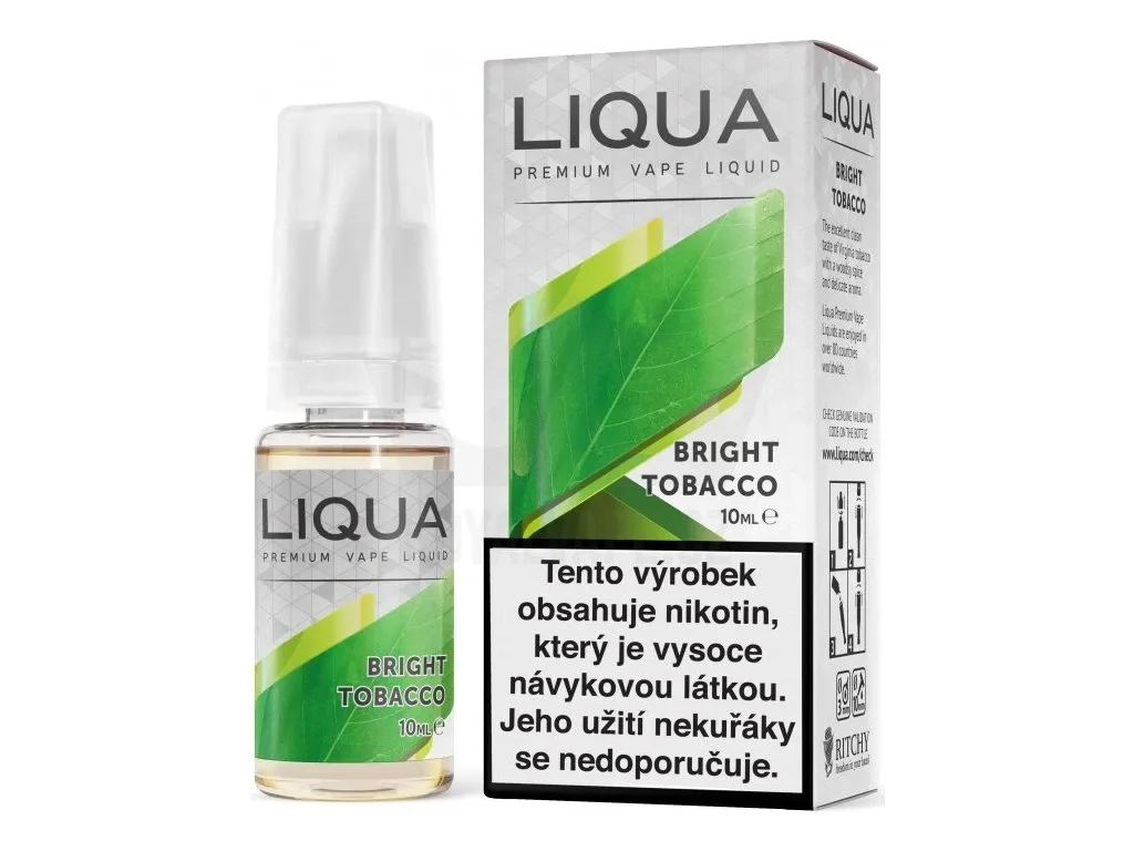 LIQUA Elements Bright Tobacco 10ml 6mg