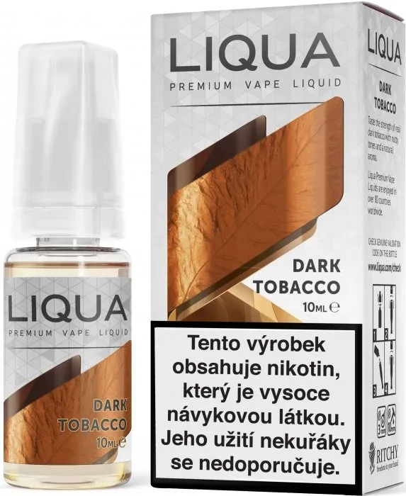 LIQUA Elements Dark Tobacco 10ml 3mg