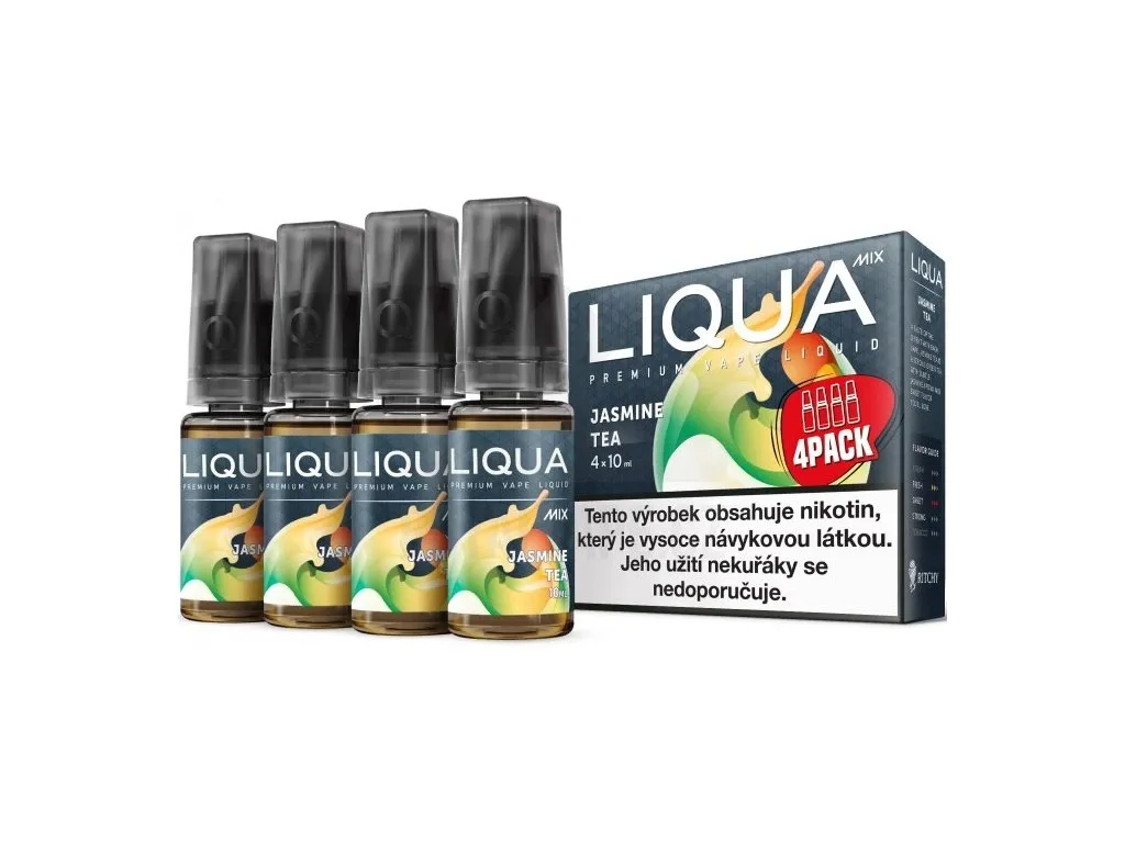 Liqua Mix 4x10ml Jasmine Tea 3mg